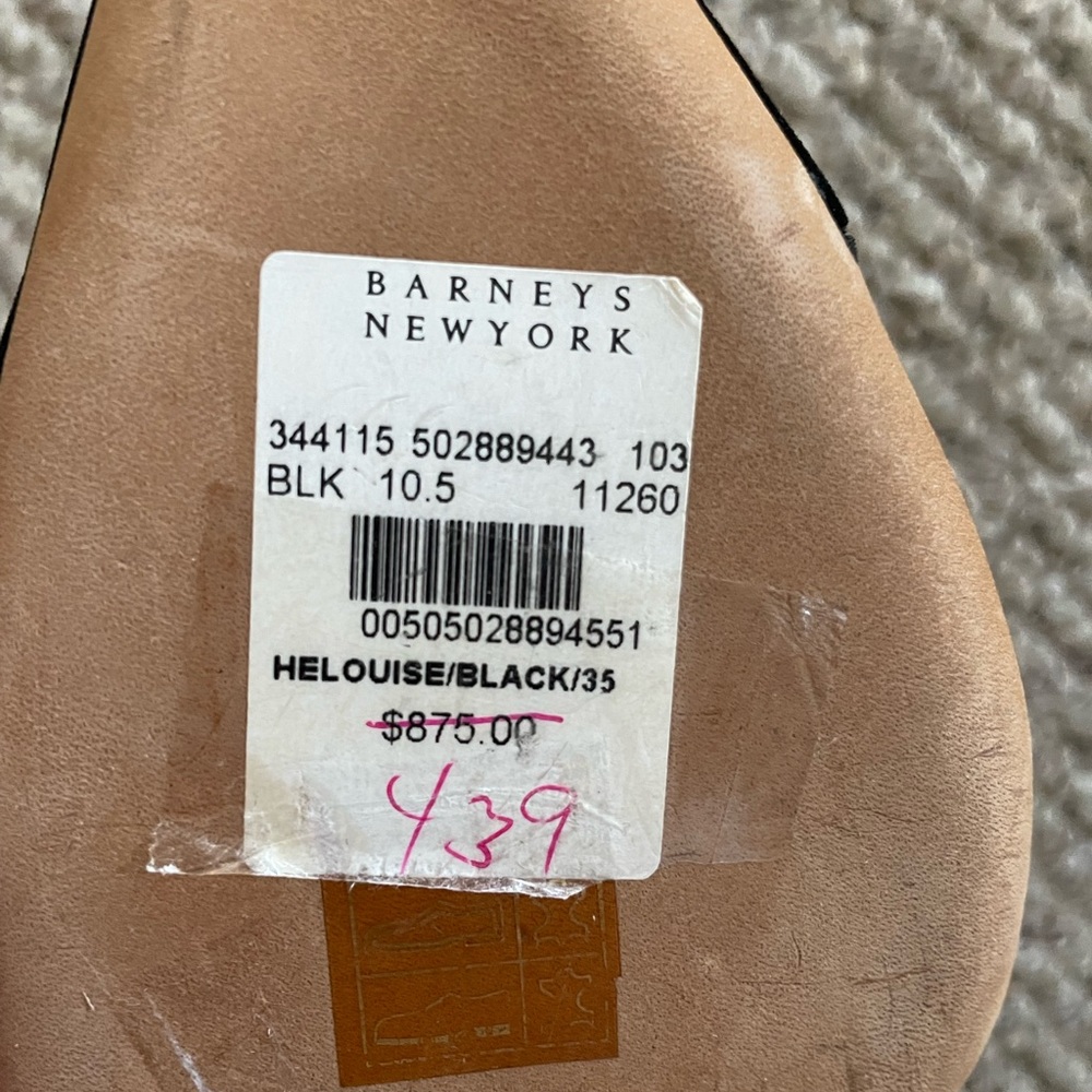 NWT Tabitha Simmons velvet kitten heel - Picture 7 of 7